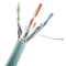 Cable de comunicación de datos los 305M Roll de la red del gato 6a del cable del aislamiento del HDPE