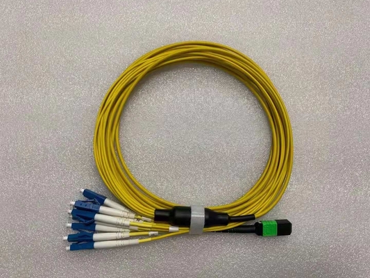 12 cordón de remiendo con varios modos de funcionamiento de los corazones MPO MTP Mtp al cable del Lc de pequeñas pérdidas