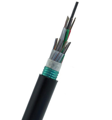 Tipo acorazado del conducto de cable de fribra óptica de la base del solo modo 24 del CE GYTS G.652D