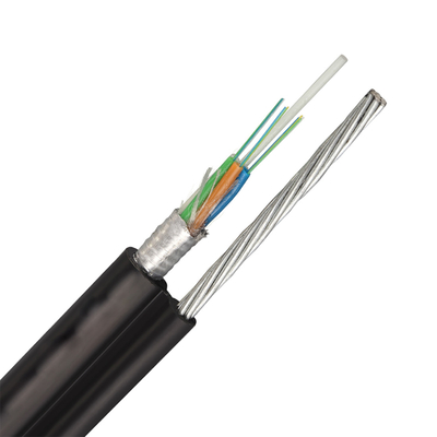 Cuadro autosuficiente 8 cable aéreo de GYTC8A de la fibra de la base del cable de fribra óptica 12/24/96