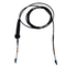 El remiendo de la fibra del NSN LC del cable del cordón de remiendo de la fibra óptica de IP67 FTTA lleva la base 2