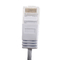 Cable ultra delgado del remiendo del cordón de remiendo de Cat6A UTP Gigabit Ethernet 500MHZ Rj45