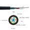 Cable de fibra óptica de MDPE de la chaqueta GYTS 96 de la base del conducto al aire libre negro del cable de fribra óptica