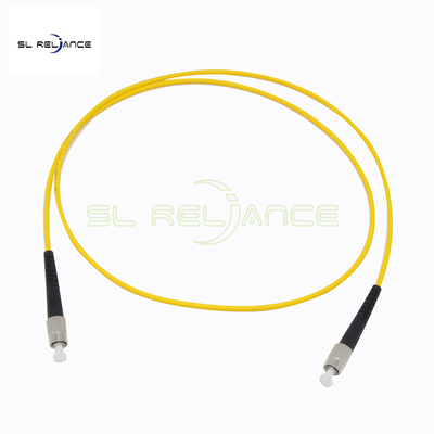 Cordón de remiendo del duplex del solo modo del CE ROHS 3M, Fc al cable de fribra óptica de Fc