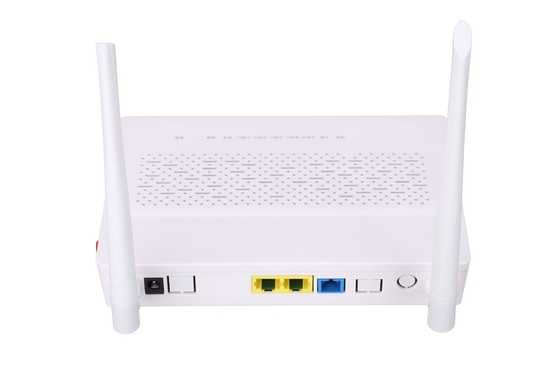 Módem plástico del router 1GE1FE FTTH ONU Wifi del solo modo XPON ONU